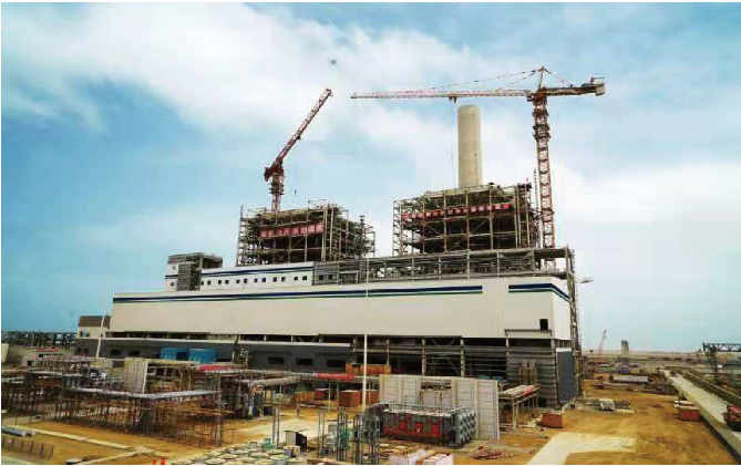 巴基斯坦中電胡布發(fā)電廠鍋爐一標(biāo)段安裝工程